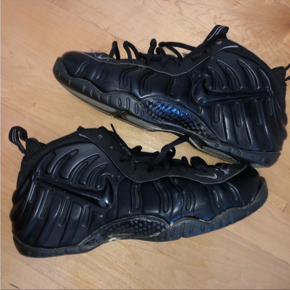 Nike air foamposite foams pro all black size 13